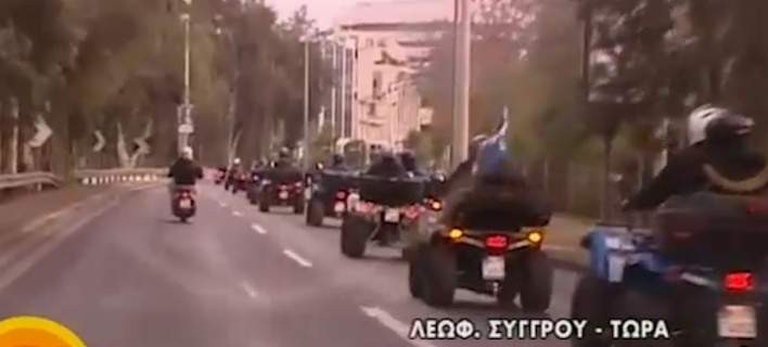 Απόβαση Κρητικών με «γουρούνες» στο λιμάνι του Πειραιά (βίντεο)